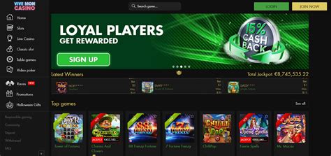 vive mon casino login|Vive Mon Casino Review 2022 .